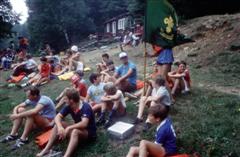 Troop waiting for their events